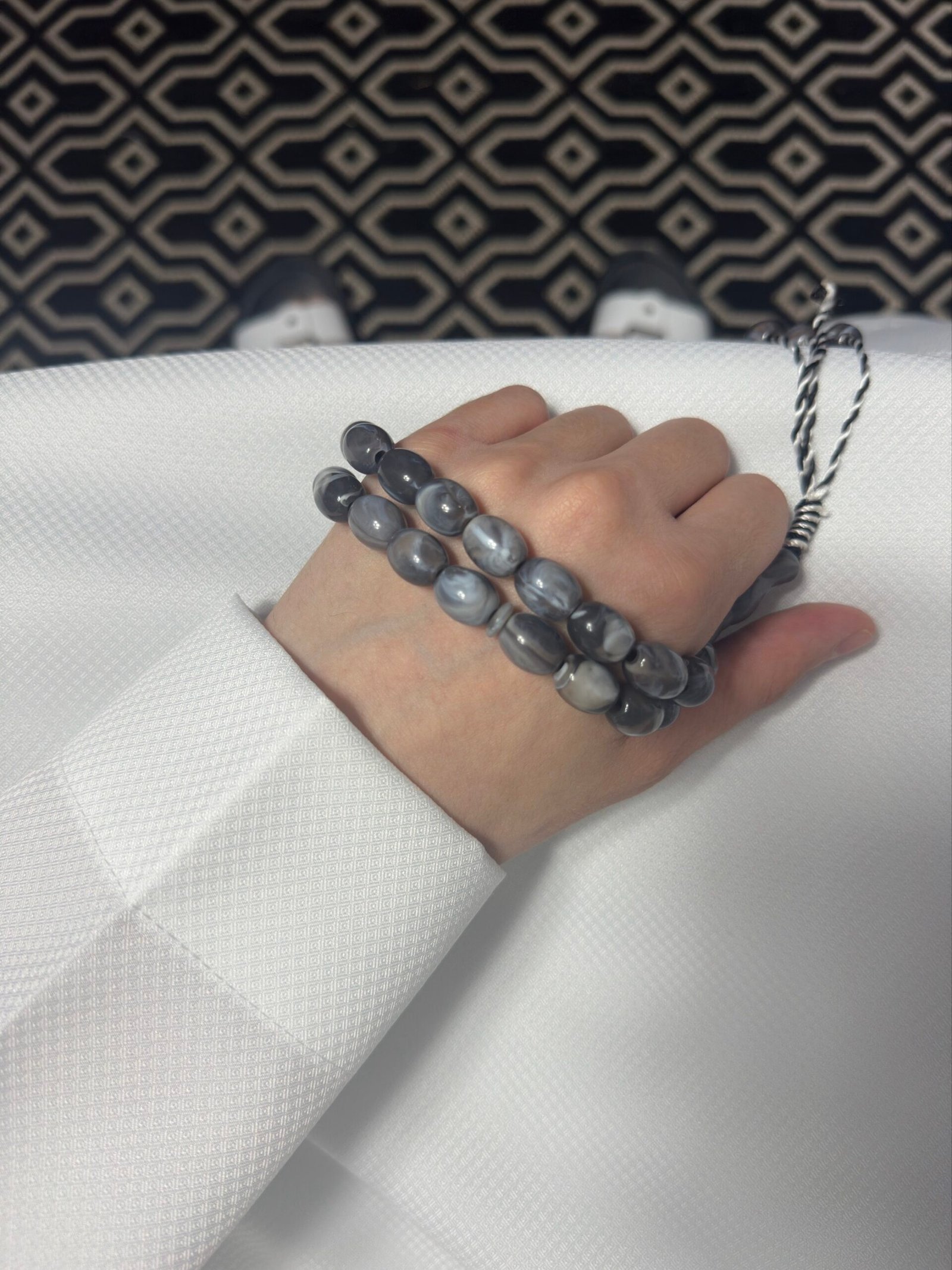 Qamis Damier