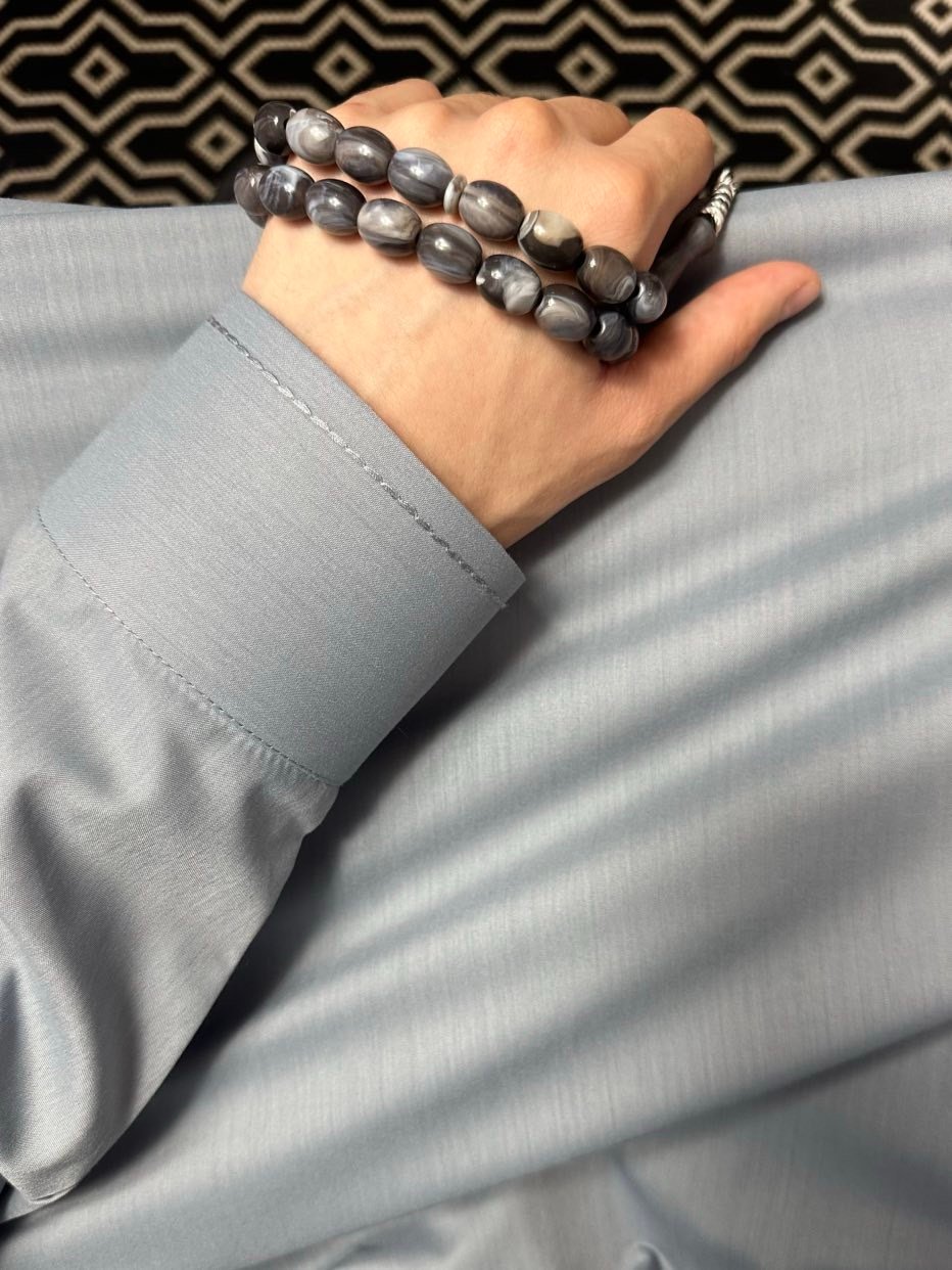 Qamis Rasmi | Gris